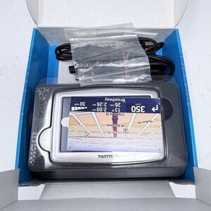 TomTom XL 330 S 4.3" GPS Navigation System Car Widescreen Text To Speech Box CIB